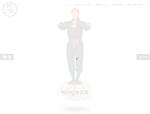 Tablet Screenshot of ninja-ex.com